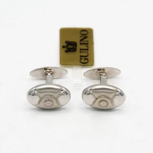 Gemelli oro bianco 18kt 750 gioiello uomo A.1541 - Foto 1 di 9