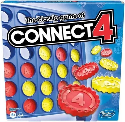 Hasbro Connect 4 Game 2012 Classic Grid, 6+, Complete Set - Image 1 of 2
