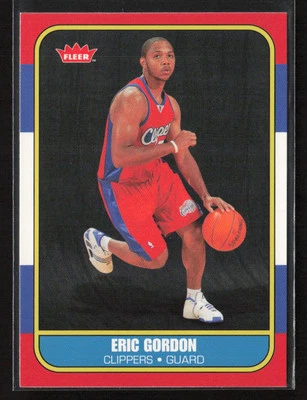 Eric Gordon 2008-09 Fleer No86R-168 1986-87 дебютанты Los Angeles Clippers - Изображение 1 из 2