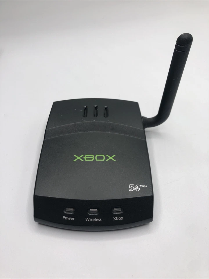 Adaptador inalámbrico J4 Microsoft MN-740 XBOX red de banda ancha Xbox sin cable Foto 1 de 3