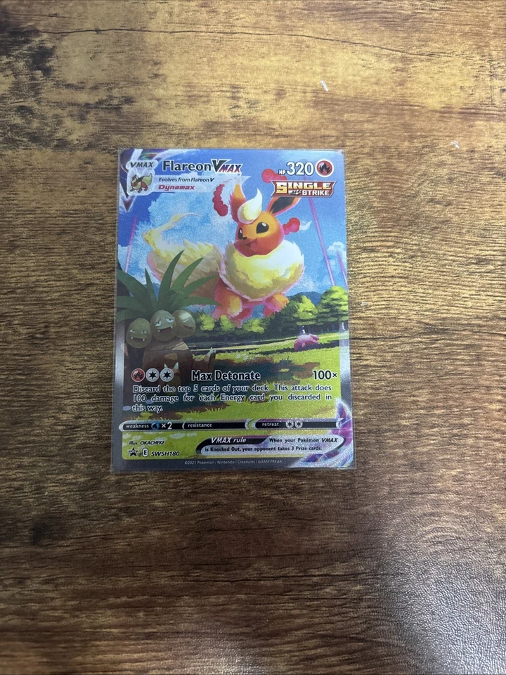 Flareon VMAX SWSH180 SWSH: Sword & Shield Promo Cards Holo - Image 1 of 4