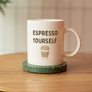 Espresso YourSelf 11 Oz High-quality Ceramic Mug - Picture 1 of 4