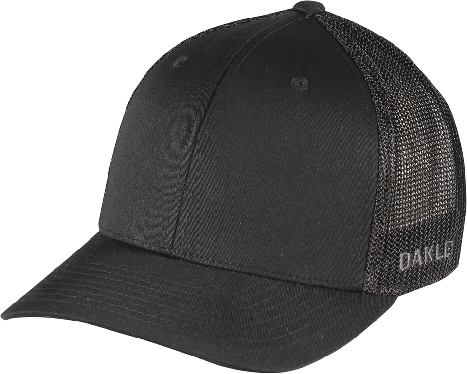 Oakley Golf Cresting Trucker 6-Panel Fixed Fit Blk L/XL FOS900832-02E-L/XL - Image 1 of 1