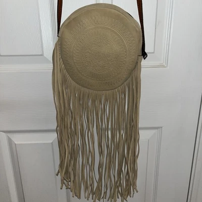 Bolso Bandolera Patricia Nash Artesanal Rovito Gamuza Cuero Cartera con Nevera Foto 1 de 4