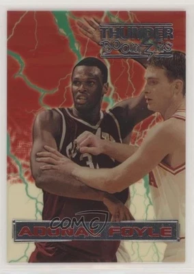 1997 Wheels Rookie Thunder Thunder Boomers Adonal Foyle RC - Image 1 of 2