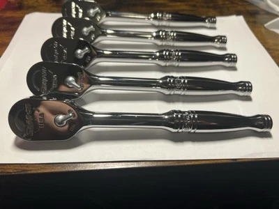 Herramientas Snap-on EE. UU. NUEVO 3/8" Accionamiento Diente Fino Mango Estándar Trinquete Cromo F80 Foto 1 de 4