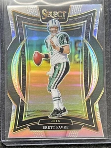 2024 Panini Select #12 Brett Favre Silver Prizm Die Cut New York Jets - Bild 1 von 2