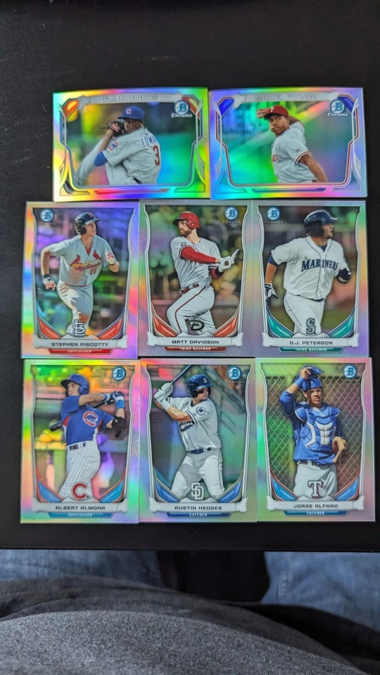 Lote de tarjetas Bowman Chrome Mini Prospect 2014 Foto 1 de 1