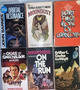 Vintage Science Fiction Paperbacks 1960. 1970 91 Lot 6 Various Authors See Pics. - Bild 1 von 11