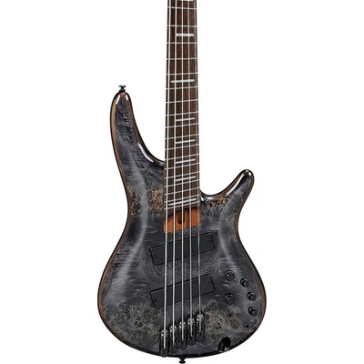 Bajo eléctrico de 5 cuerdas Ibanez Bass Workshop escala múltiple SRMS805 crepúsculo profundo Foto 1 de 4