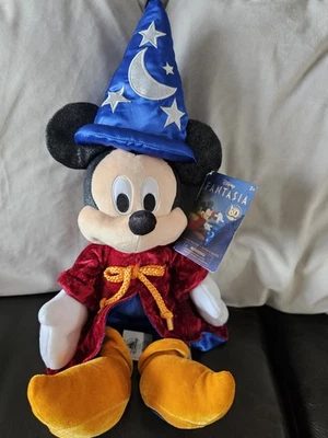 Disney Wizard Mickey Mouse Fantasia 80 Year Limited Edition Light Up Plush - Image 1 of 4