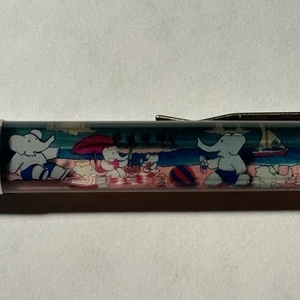 Babar der Elefant Floaty Pen Kinderbuch TV Serie Cartoon Strandszene Vintage - Bild 1 von 10