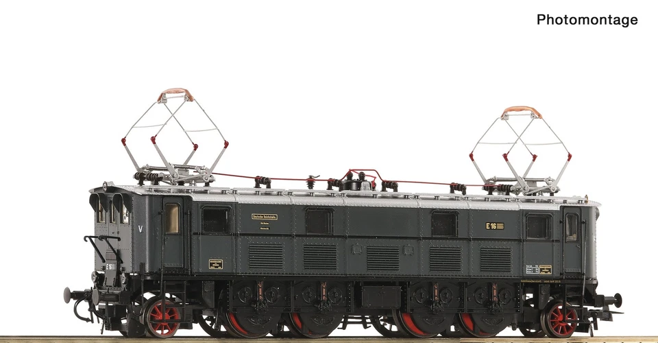 Roco 7520142 H0 Elektrolokomotive E 16 09, DRG, AC mit Sound - Bild 1 von 1