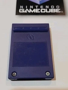 Nintendo InterAct GameCube 4MB Memory Card, Purple, Untested - Picture 1 of 4