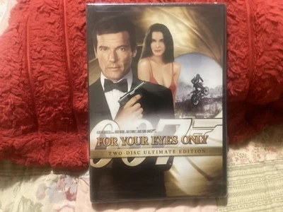 FOR YOUR EYES ONLY SEALED, WIDESCREEN TWO DISC DVDsJAMES BOND 007/ FREE POSTAGE! - Image 1 of 4
