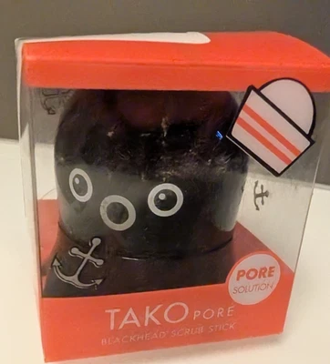 NEW Viral TONYMOLY Tako Pore Blackhead Scrub Stick 10g Korean Skincare K-Beauty - Image 1 of 2