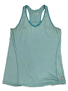 Smartwool Tank Top Shirt Damen Large Blau Baselayer Merino Sport 150 Outdoor L - Bild 1 von 6