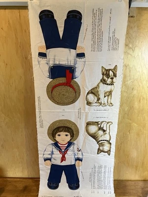 Cranston Print Works "Oh You Beautiful Doll" Jonathan and Buster Panel Cut & Sew - Imagem 1 de 3