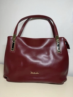 BOSTANTEN 女式真皮托特包手提包单肩包勃艮第 14/10 — 第 1/4 张图片