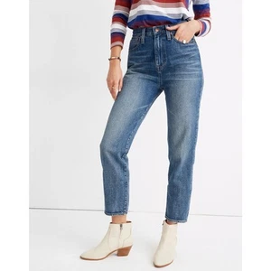 Madewell The Mom Jean in Downey Wash Size 26 - Picture 1 of 10