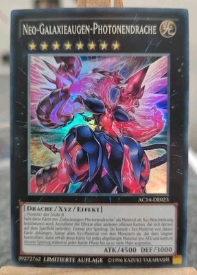 NEO-GALXIEAUGEN-PHOTONENDRACHE - AC14-DE023 Super Rare / Near Mint LIM.  - Bild 1 von 2