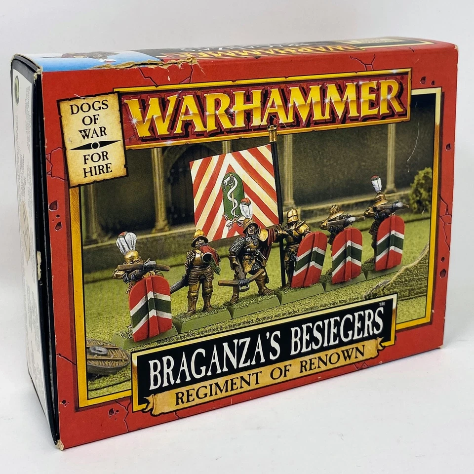 Warhammer Fantasy: Dogs of War - Braganza's Beseigers (6 Models, Metal, CiB) - Image 1 of 4