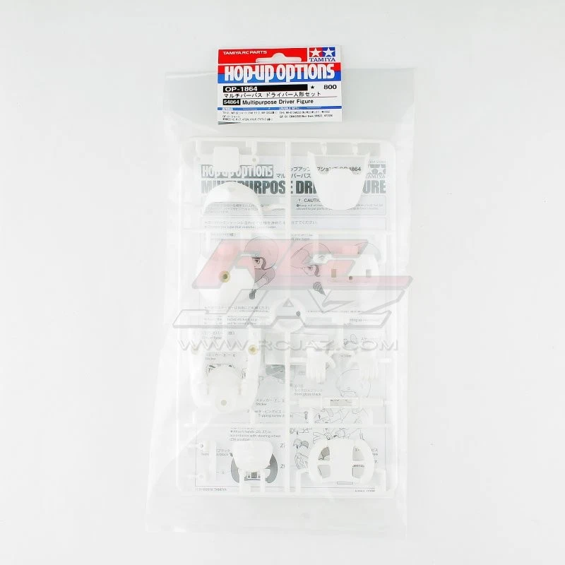 Tamiya 54864 RC Multipurpose Driver Figure For T3-01/WR02/WR02C/WR02CB/GF01 - Image 1 of 1