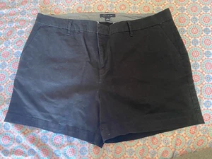 Tommy Hilfiger Damen Chino schwarz Shorts Größe 16 - Bild 1 von 3