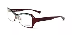 New Authentic ALAIN MIKLI Eyeglasses AL 1117 M01L Burgundy / Gray 53mm - Picture 1 of 3
