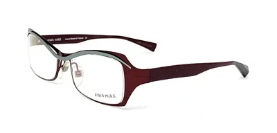 Nuevas Gafas Auténticas ALAIN MIKLI AL 1117 M01L Borgoña/Gris 53mm Foto 1 de 3