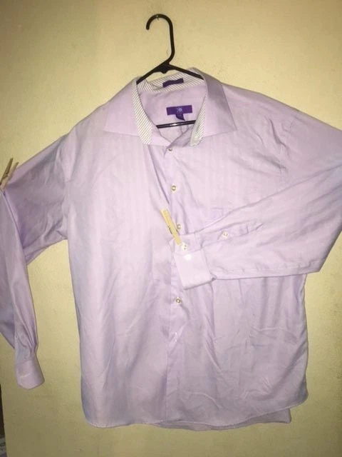 Мужская Egara, длинным рукавом, рубашка XXL на пуговицах не железо slim fit 18 1/2 - Изображение 1 из 1