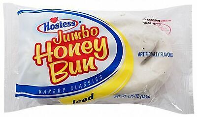 Hostess Jumbo Honey Bun Iced 135g • 6.49$