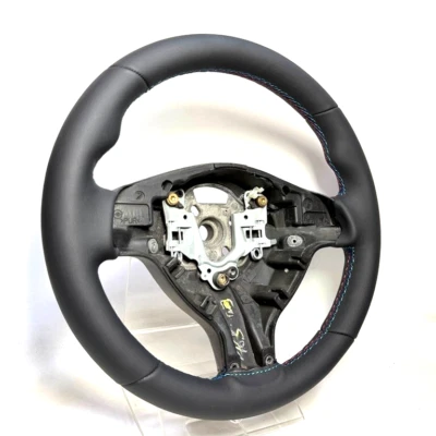 Core Exchange BMW E46 M3 E39 M5 manual steering wheel thick smooth NAPA leather - Image 1 of 4