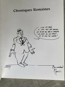 JANS CHRONIQUES ROMAINES EO EN ÉTAT NEUF AVEC DÉDICACE - Bild 1 von 7