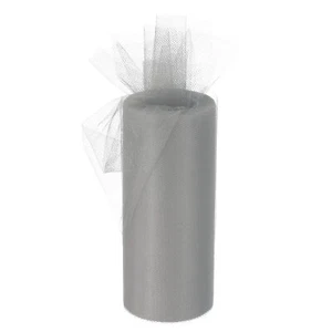 6 Inch 25 Yards Tulle Ribbon Rolls Pastel Netting Fabric Net Cloth for Gift W... - Picture 1 of 5