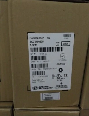 SKC3400300 New Sealed Emerson Ac Drive SKC3400300 Inverter 3KW/380V SKC3400300 - Image 1 of 4