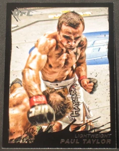 Paul Taylor 2011 Topps UFC Moment of Truth Black Parallel #195 (76/88) Walsall - Picture 1 of 2