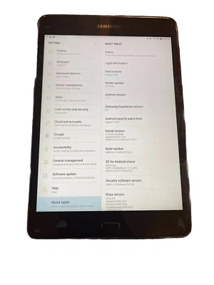 -Samsung Galaxy Tab A SM-T350  8" 16GB (Wi-Fi ONLY) GOOD CONDITION - Image 1 of 4