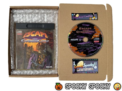 Escape from Cyber City Philips CDi - PAL GC CIB - High Quality Packing - Tracked - Image 1 of 4