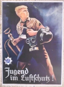 " Für den Luftschutz "   farbiges Poster (105) - Bild 1 von 1