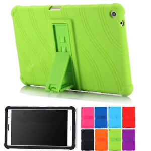 Shockproof Soft Silicone Stand Cover Case For Huawei MediaPad T3 8.0 KOB-L09/W09
