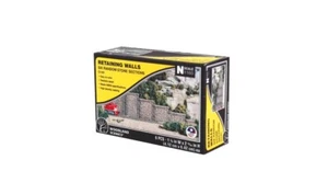 Woodland 1161 Spur N zufällige Stein Stützmauern 6 Stück Neu Kostenloser Versand - Bild 1 von 4
