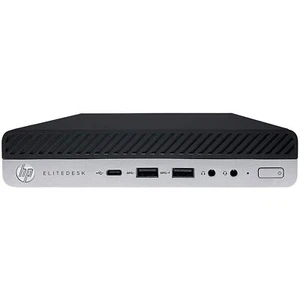 HP EliteDesk 800 G5 Mini i5-9500T 8GB RAM 256GB SSD Win11 Pro Frontblende Defekt - Bild 1 von 4