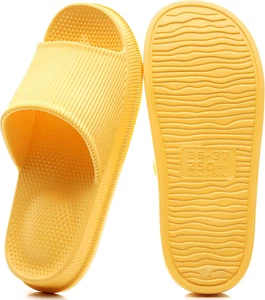 Cloud Slippers for Women and Men Indoor & Outdoor Pillow Slippers Non Slip Quick - Picture 1 of 9