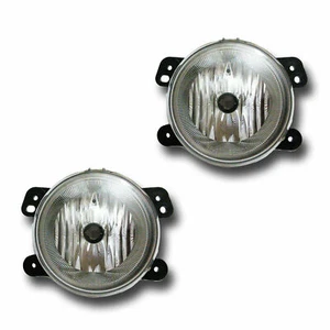 2005-2010 Chrysler Dodge Jeep Fog Light Driver + Passenger RIGHT+LEFT 04805856AA - Picture 1 of 12
