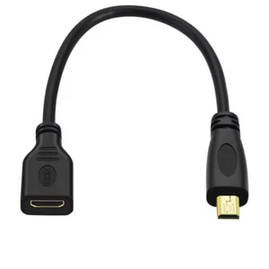 1pcs Gold Plated HDMI Cable Extender Mini Male to Female Cord 1080P 15cm - Picture 1 of 1