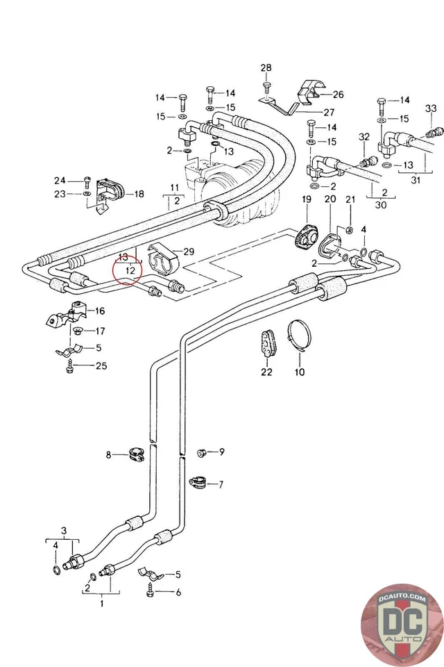 Porsche 911 964 Turbo AC Line 1989-1994 96557309901 Foto 1 de 1