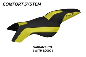 Sitzbezug Boston Comfort System gelb mit Logo BMW K1300R 2009-2016 - Bild 1 von 5