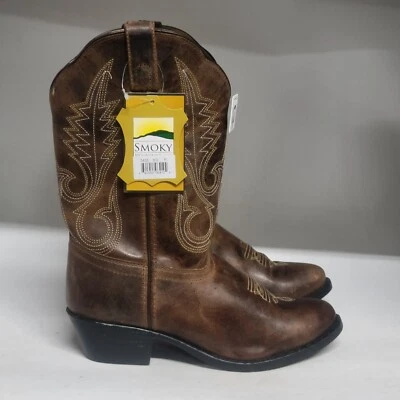 Smoky Mountain Annie Western Boot Brown Girls 6.5M / Womens 8.5M - Image 1 of 4
