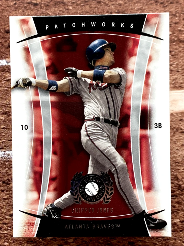 2005 Fleer Patchworks Chipper Jones #27 - Image 1 of 2